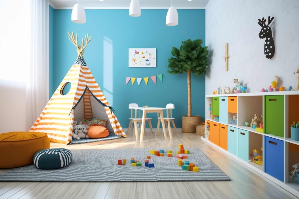 
				Kinderzimmer einrichten, bunt und kreativ

			