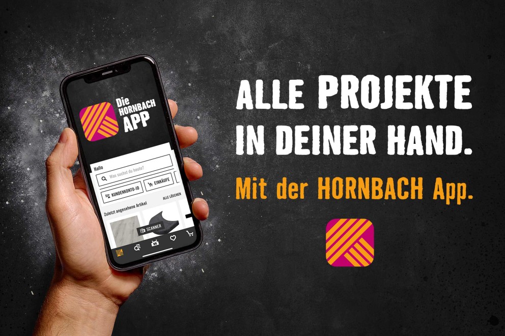 Die HORNBACH App