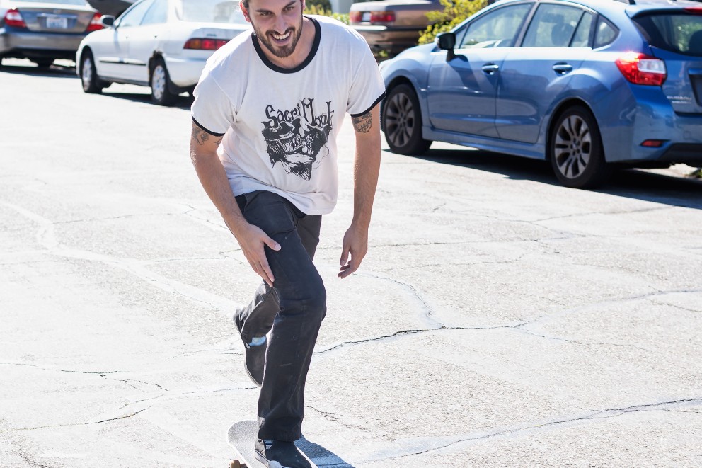 
			Nicks liebstes Hobby: Skateboardfahren

		