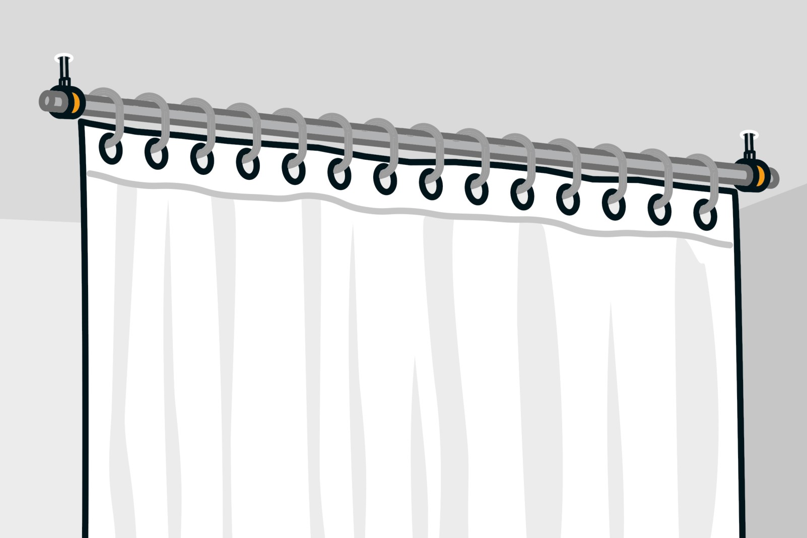 Spuckschutz Vorhang selber bauen | Anleitung von HORNBACH