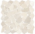 Polygonales Marmor-Natursteinmosaik Biancone