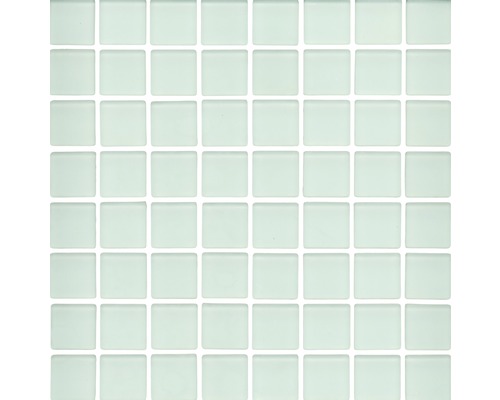 Glasmosaik XCM 8045 30,2x32,7 cm weiß