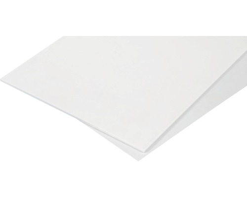 Modellbaumaterial Polystyrolplatte weiß 250 mm x 150 mm x 1,0 mmNeu 