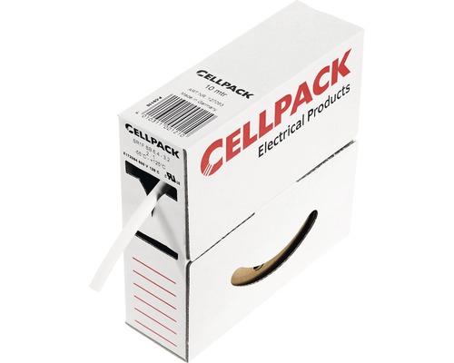 Cellpack Schrumpfschlauch 6,4-3,2 weiß SB6WS Meterware nach Maß in Ihrem Hornbach Markt erhältlich