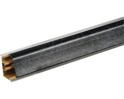 PICCANTE Wandabschlussleiste Rena schwarz-blau RE128 Länge: 590 mm