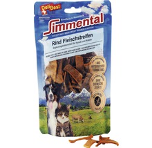 Hunde- und Katzensnack DeliBest Simmental Rind Fleischstreifen 90 g-thumb-0