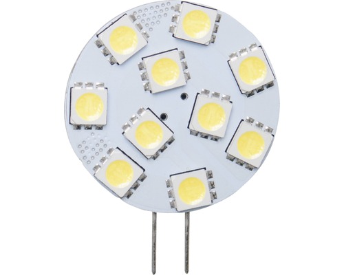 LED Plättchen dimmbar G4/1,7W 190 lm 6000 K tageslichtweiß SMD-Modul 10er