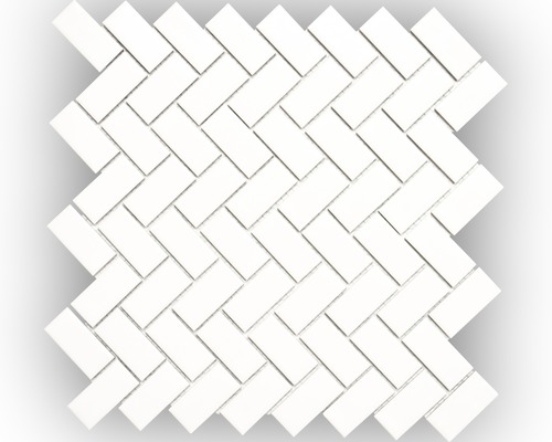Keramikmosaik CHB 05WM weiß 30x30 cm