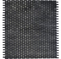 Glasmosaik CUBA B21B schwarz 27,5x29,7 cm
