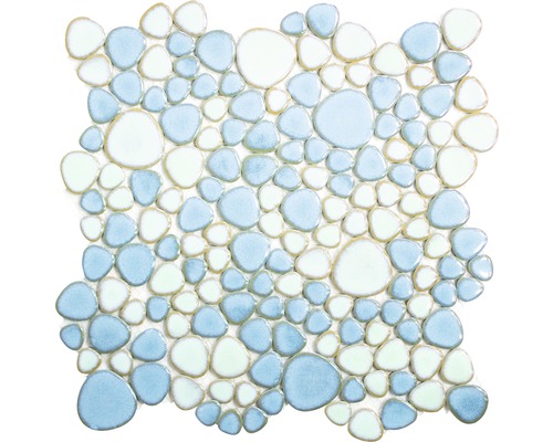 Keramikmosaik XKM 79 blau/grün 30x30 cm