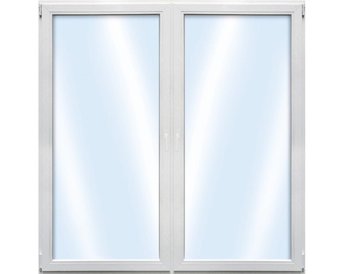 ARON Basic Kunststofffenster 2-flg.weiß Breite 1300 mm 