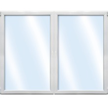 Kunststofffenster 2-flg. ARON Basic weiß 1500x500 mm-thumb-0