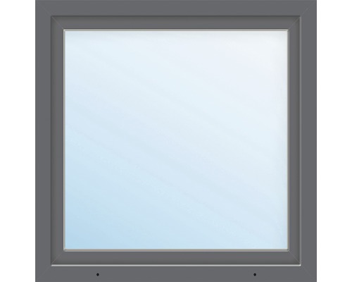 Kunststofffenster 1-flg. ARON Basic weiß/anthrazit 1200x1200 mm DIN Links-0