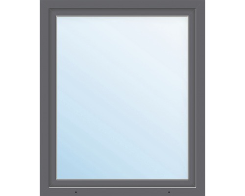 Kunststofffenster 1-flg. ARON Basic weiß/anthrazit 800x900 mm DIN Links-0