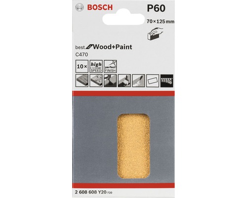 Bosch Schleifblatt AUZ 70 G K60-0