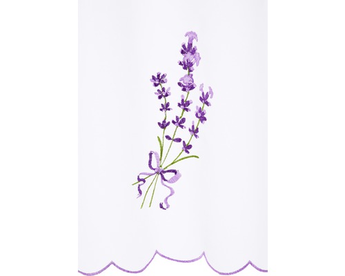 | Lavendel 45x115 cm HORNBACH lila Scheibengardine