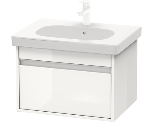 Duravit Möbel-Set Ketho 60 cm weiß/weiß hochglanz KT0062