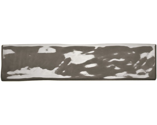 Metro-Fliese Loft grau glänzend 30 x 7,5 cm