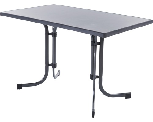 Gartentisch mit Sevelit Tischplatte 115 x 70 x 72 cm klappbar schiefer-0
