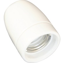 Lampenfassung E27 Porzellan weiß-thumb-0