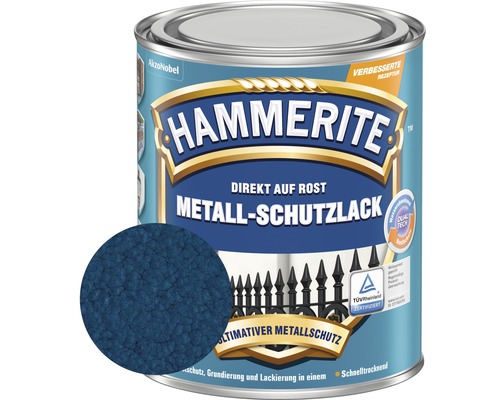 HAMMERITE Hammerschlaglack Effektlack Dunkelblau 250 ml