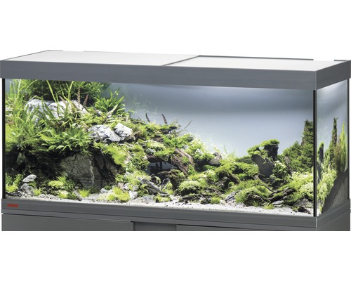 Aquarium EHEIM Vivaline 240 mit LED-Beleuchtung, Heizer, Filter ohne Unterschrank anthrazit
