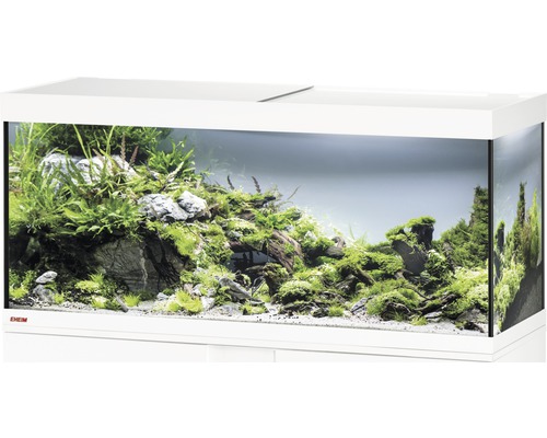 Aquarium EHEIM Vivaline 240 mit LED-Beleuchtung, Heizer, Filter ohne Unterschrank weiß