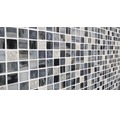 Glasmosaik XCR 2507 mix grau/schwarz 30,2x30,2 cm