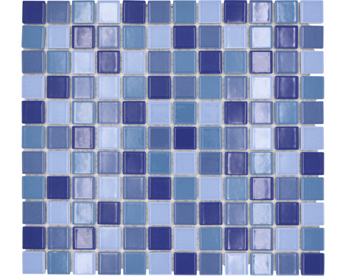 Keramikmosaik JT 250 30,2x33 cm mix blau