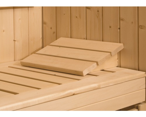Sauna Kopfstütze Weka aus Holz