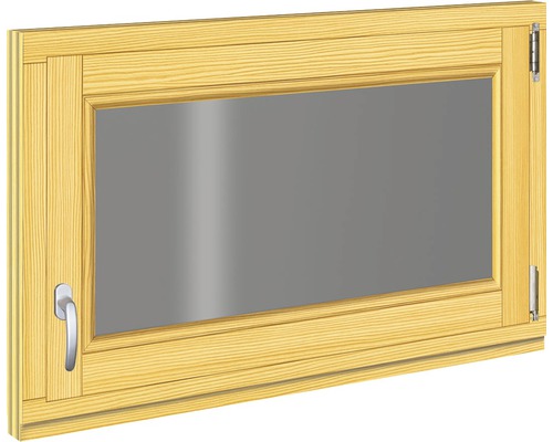 Holzfenster Fichte 980x580 mm DIN Rechts