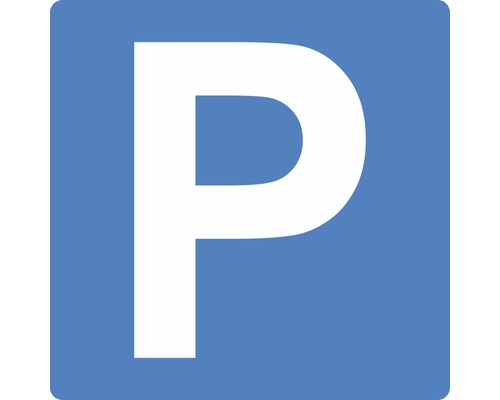 Schild "Parkplatz" selbstklebend 100x100 mm bei HORNBACH kaufen