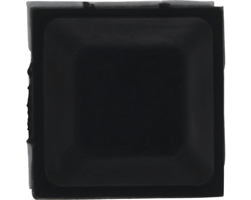 Tarrox Lärmstopper 18x18x7 mm eckig schwarz 8 Stück selbstklebend