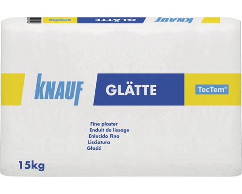 Knauf TecTem® Mineralische Glätte auf TecTem Innenputz 15 kg-0