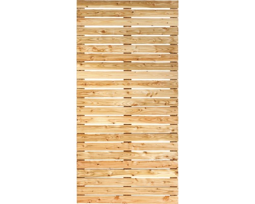 Zaunelement Rhombus Lärche 90x180 cm, natur
