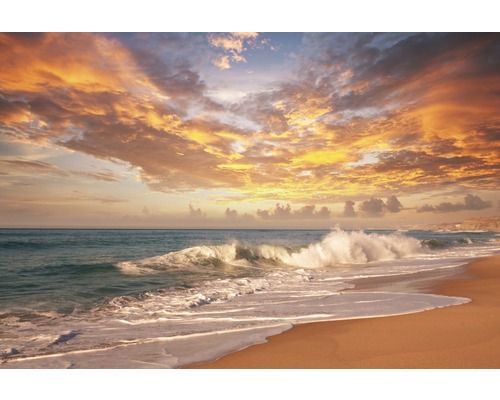 Fototapete Papier Sea Sunset 350 x 260 cm-0