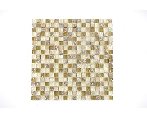 Natursteinmosaik XCM M750 30x30 cm braun/beige