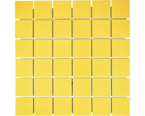 Keramikmosaik CD B203 30,6x30,6 cm gelb