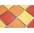 Keramikmosaik CD B2357 30,6x30,6 cm gelb/rot/orange