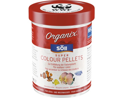 Pelletfutter Söll Organix Super Colour Pellets 270 ml