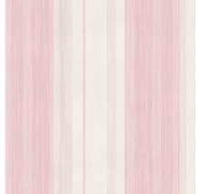 Vliestapete 104643 Soft Blush Streifen rosa weiß-thumb-0