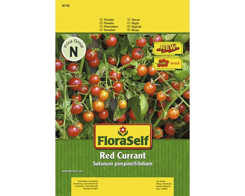 Tomate 'Red Currant' FloraSelf samenfestes Saatgut Gemüsesamen-0