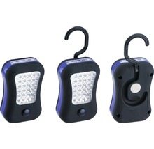 LED-Taschenlampe 24+4 LED schwarz-blau-thumb-0