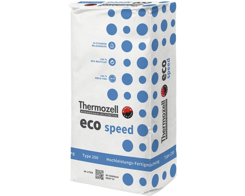 Thermozell eco speed 250 Fertigmischung Sack = 80 L-0