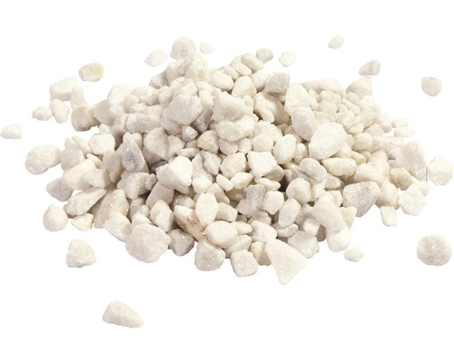 Marmorsplitt 9-12 mm 500 kg weiß