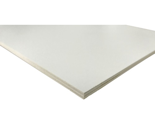 Fixmaß Sperrholz Pappel PVC weiß 1200x600x6 mm