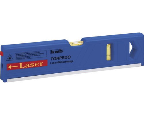 Torpedo Laser Wasserwaage kwb 27 cm-0
