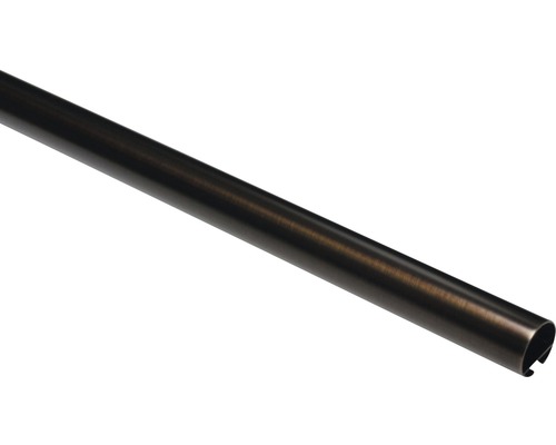 Gardinenstange mit Innenlauf I Windsor bronze 160 cm Ø 25 mm
