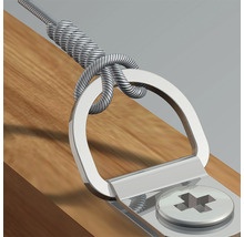 Aufhängungsschnur Stahl mit D-Ringen Aufhänger-thumb-1