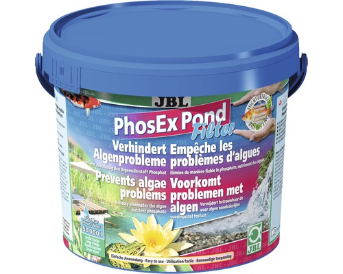 Algenvorbeugung JBL PhosEx Pond Filter 2 5 kg 5 l